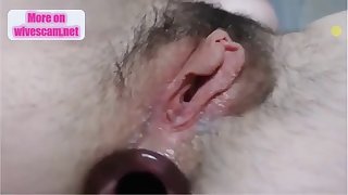 great hairy meaty cunt anal plug