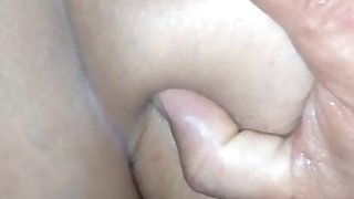 painful anal for gf with cum in ass